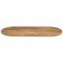 Tablero de mesa ovalado madera maciza de mango 100x50x3,8 cm by , Table tops - Ref: Foro24-370136, Price: 89,02 €, Discount: %