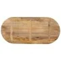 Tablero de mesa ovalado madera maciza de mango 100x50x3,8 cm by , Table tops - Ref: Foro24-370136, Price: 89,02 €, Discount: %