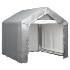 Carpa de almacenamiento acero galvanizado gris 180x180 cm de vidaXL, Cobertizos - Ref: Foro24-148633, Precio: 213,23 €, Descu...