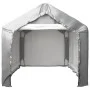 Carpa de almacenamiento acero galvanizado gris 180x180 cm de vidaXL, Cobertizos - Ref: Foro24-148633, Precio: 213,23 €, Descu...