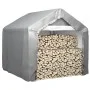 Carpa de almacenamiento acero galvanizado gris 180x180 cm de vidaXL, Cobertizos - Ref: Foro24-148633, Precio: 213,23 €, Descu...
