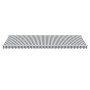 Toldo retráctil manual con luces LED antracita blanco 600x300cm de , Toldos - Ref: Foro24-3215790, Precio: 523,87 €, Descuent...