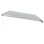 Toldo retráctil manual con luces LED antracita blanco 600x300cm de , Toldos - Ref: Foro24-3215790, Precio: 514,19 €, Descuent...