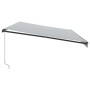 Toldo retráctil manual con luz LED antracita y blanco 600x300cm de , Toldos - Ref: Foro24-3310244, Precio: 472,78 €, Descuent...