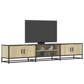 Mueble para TV madera de ingeniería roble Sonoma 210x35x41 cm de , Muebles TV - Ref: Foro24-3300781, Precio: 117,82 €, Descue...