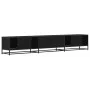 Mueble para TV madera de ingeniería negro 240x35x41 cm de , Muebles TV - Ref: Foro24-3300795, Precio: 173,97 €, Descuento: %