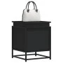 Caja almacenaje con tapa madera ingeniería negro 40x40x51,5 cm de , Cestas para almacenaje - Ref: Foro24-848789, Precio: 51,7...