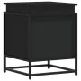 Caja almacenaje con tapa madera ingeniería negro 40x40x51,5 cm de , Cestas para almacenaje - Ref: Foro24-848789, Precio: 51,7...