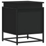 Caja almacenaje con tapa madera ingeniería negro 40x40x51,5 cm de , Cestas para almacenaje - Ref: Foro24-848789, Precio: 52,4...