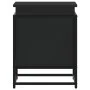 Caja almacenaje con tapa madera ingeniería negro 40x40x51,5 cm de , Cestas para almacenaje - Ref: Foro24-848789, Precio: 51,7...