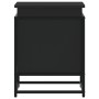 Caja almacenaje con tapa madera ingeniería negro 40x40x51,5 cm de , Cestas para almacenaje - Ref: Foro24-848789, Precio: 52,4...