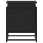Caja almacenaje con tapa madera ingeniería negro 40x40x51,5 cm de , Cestas para almacenaje - Ref: Foro24-848789, Precio: 52,4...
