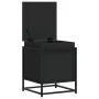 Caja almacenaje con tapa madera ingeniería negro 40x40x51,5 cm de , Cestas para almacenaje - Ref: Foro24-848789, Precio: 51,7...