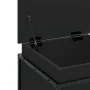 Caja almacenaje con tapa madera ingeniería negro 40x40x51,5 cm de , Cestas para almacenaje - Ref: Foro24-848789, Precio: 51,7...