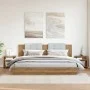 Mesitas noche 2 uds madera ingeniería marrón roble 40x30x40 cm by , Nightstands - Ref: Foro24-855765, Price: 47,83 €, Discoun...