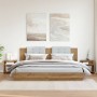 Mesitas noche 2 uds madera ingeniería marrón roble 40x30x40 cm de , Mesitas de noche - Ref: Foro24-855765, Precio: 49,32 €, D...