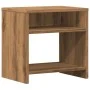 Mesitas noche 2 uds madera ingeniería marrón roble 40x30x40 cm by , Nightstands - Ref: Foro24-855765, Price: 47,83 €, Discoun...