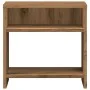 Mesitas noche 2 uds madera ingeniería marrón roble 40x30x40 cm by , Nightstands - Ref: Foro24-855765, Price: 47,83 €, Discoun...