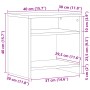 Mesitas noche 2 uds madera ingeniería marrón roble 40x30x40 cm de , Mesitas de noche - Ref: Foro24-855765, Precio: 49,32 €, D...