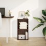 Estantería de madera de ingeniería marrón roble 40x30x77 cm de , Librerías y estanterías - Ref: Foro24-857864, Precio: 34,42 ...