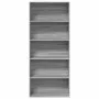 Estantería madera ingeniería gris Sonoma 80x30x189cm de , Librerías y estanterías - Ref: Foro24-3314674, Precio: 84,36 €, Des...