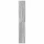 Estantería madera ingeniería gris Sonoma 80x30x189cm de , Librerías y estanterías - Ref: Foro24-3314674, Precio: 84,36 €, Des...