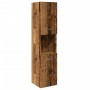 Armario pared baño madera ingeniería envejecida 30x30x130 cm de , Tocadores de baño - Ref: Foro24-856221, Precio: 73,41 €, De...