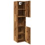 Armario pared baño madera ingeniería envejecida 30x30x130 cm de , Tocadores de baño - Ref: Foro24-856221, Precio: 73,41 €, De...