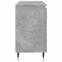 Mueble de baño madera de ingeniería gris hormigón 80x33x60 cm de , Muebles de baño - Ref: Foro24-857231, Precio: 94,05 €, Des...