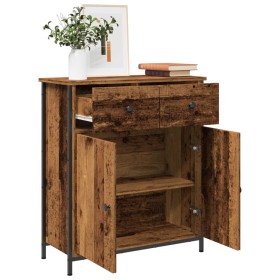 Aparador de madera de ingeniería madera envejecida 70x30x80 cm de , Aparadores - Ref: Foro24-857470, Precio: 88,33 €, Descuen...