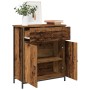 Aparador de madera de ingeniería madera envejecida 70x30x80 cm de , Aparadores - Ref: Foro24-857470, Precio: 88,33 €, Descuen...