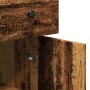 Aparador de madera de ingeniería madera envejecida 70x30x80 cm de , Aparadores - Ref: Foro24-857470, Precio: 88,33 €, Descuen...