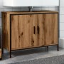 Armario lavabo baño madera ingeniería roble artisan 80x30x60 cm de , Tocadores de baño - Ref: Foro24-857701, Precio: 79,68 €,...