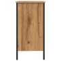 Armario lavabo baño madera ingeniería roble artisan 60x30x60 cm de , Tocadores de baño - Ref: Foro24-857699, Precio: 66,11 €,...
