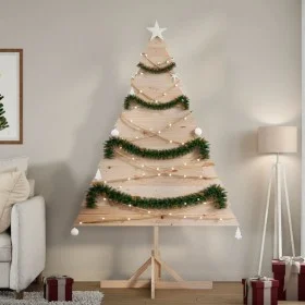 Árbol de Navidad de adorno madera maciza 180 cm de , Arboles de navidad - Ref: Foro24-4019702, Precio: 47,67 €, Descuento: %