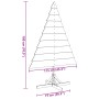 Árbol de Navidad de adorno madera maciza 180 cm de , Arboles de navidad - Ref: Foro24-4019702, Precio: 48,45 €, Descuento: %