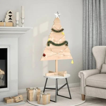 Árbol de Navidad de adorno madera maciza 110 cm de , Arboles de navidad - Ref: Foro24-4019700, Precio: 31,82 €, Descuento: %