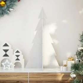 Árbol Navidad de adorno madera maciza pino blanco 80 cm de , Arboles de navidad - Ref: Foro24-858169, Precio: 28,48 €, Descue...