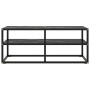 Mueble para TV negro con vidrio de mármol negro 100x40x40 cm de vidaXL, Muebles TV - Ref: Foro24-322858, Precio: 99,64 €, Des...