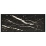 Mueble para TV negro con vidrio de mármol negro 100x40x40 cm de vidaXL, Muebles TV - Ref: Foro24-322858, Precio: 99,64 €, Des...