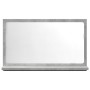 Espejo mueble baño madera ingeniería gris hormigón 60x11x37 cm de , Tocadores de baño - Ref: Foro24-856192, Precio: 32,67 €, ...