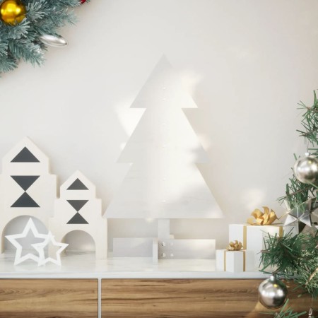 Árbol de Navidad de adorno madera maciza pino blanco 60 cm de , Arboles de navidad - Ref: Foro24-858181, Precio: 16,19 €, Des...