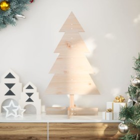 Árbol de Navidad de madera de adorno madera maciza pino 80 cm de , Arboles de navidad - Ref: Foro24-858183, Precio: 16,27 €, ...