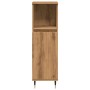 Armario de baño madera de ingeniería roble artisan 30x30x100 cm de , Muebles de baño - Ref: Foro24-857206, Precio: 58,85 €, D...