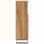 Armario de baño madera de ingeniería roble artisan 30x30x100 cm de , Tocadores de baño - Ref: Foro24-857212, Precio: 75,54 €,...