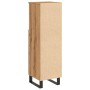 Armario de baño madera de ingeniería roble artisan 30x30x100 cm de , Tocadores de baño - Ref: Foro24-857212, Precio: 75,54 €,...
