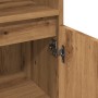 Armario de baño madera de ingeniería roble artisan 30x30x100 cm de , Tocadores de baño - Ref: Foro24-857212, Precio: 75,54 €,...