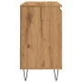 Mueble de lavabo madera de ingeniería roble artisan 65x33x60 cm de , Muebles de baño - Ref: Foro24-857227, Precio: 82,91 €, D...