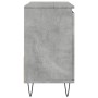 Mueble de lavabo madera ingeniería gris hormigón 65x33x60 cm de , Muebles de baño - Ref: Foro24-857225, Precio: 69,93 €, Desc...