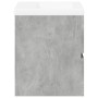Set muebles de baño 2 piezas madera contrachapada gris hormigón de , Muebles de baño - Ref: Foro24-3324907, Precio: 122,88 €,...